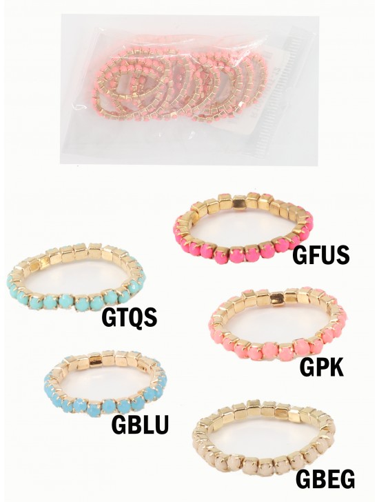 Stretchy Rings (12 Pcs)